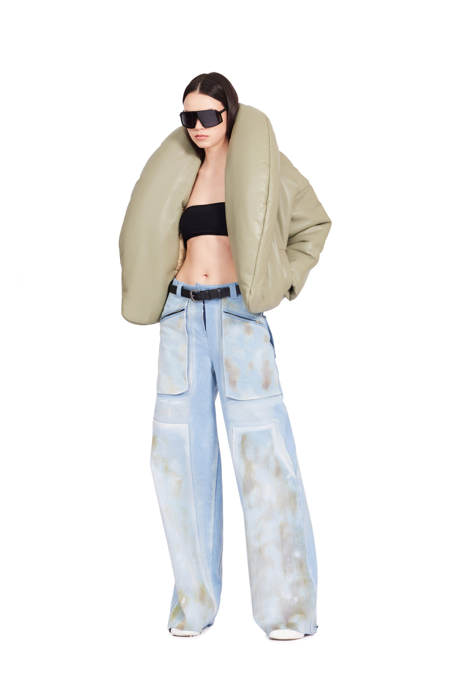 PILLOW-COLLAR JACKET