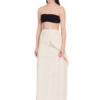 SKIRT WITH A RAW EDGE