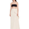 SKIRT WITH A RAW EDGE