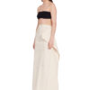 SKIRT WITH A RAW EDGE