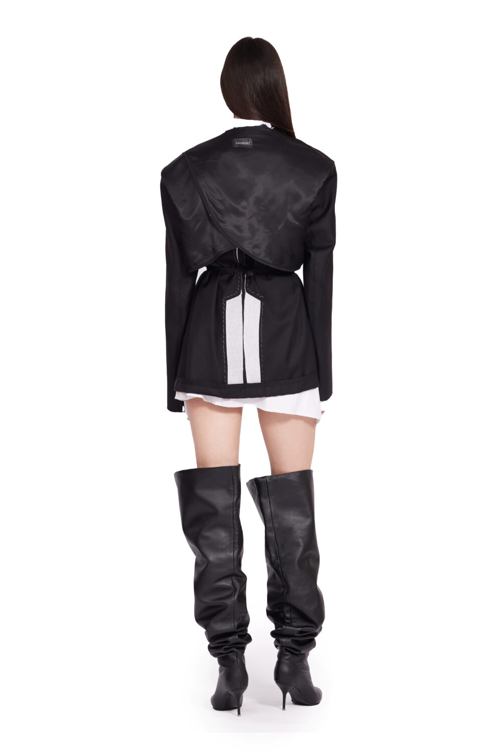 DECONSTRUCTED BLAZER-DRESS