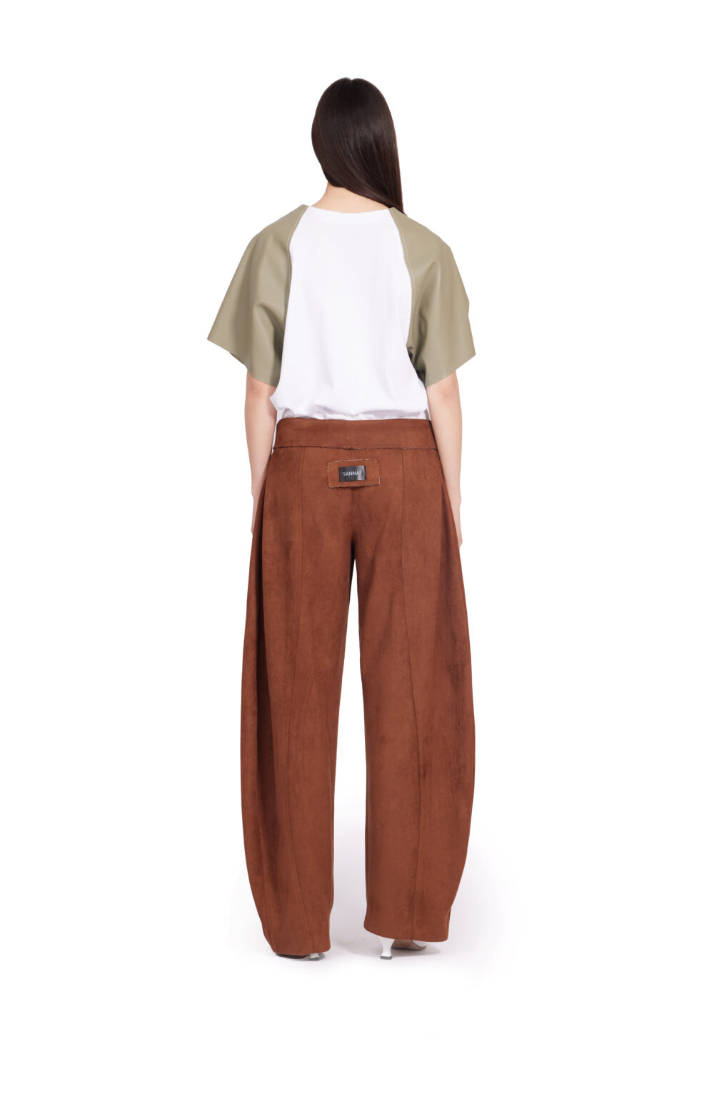 PLEATED TROUSERS