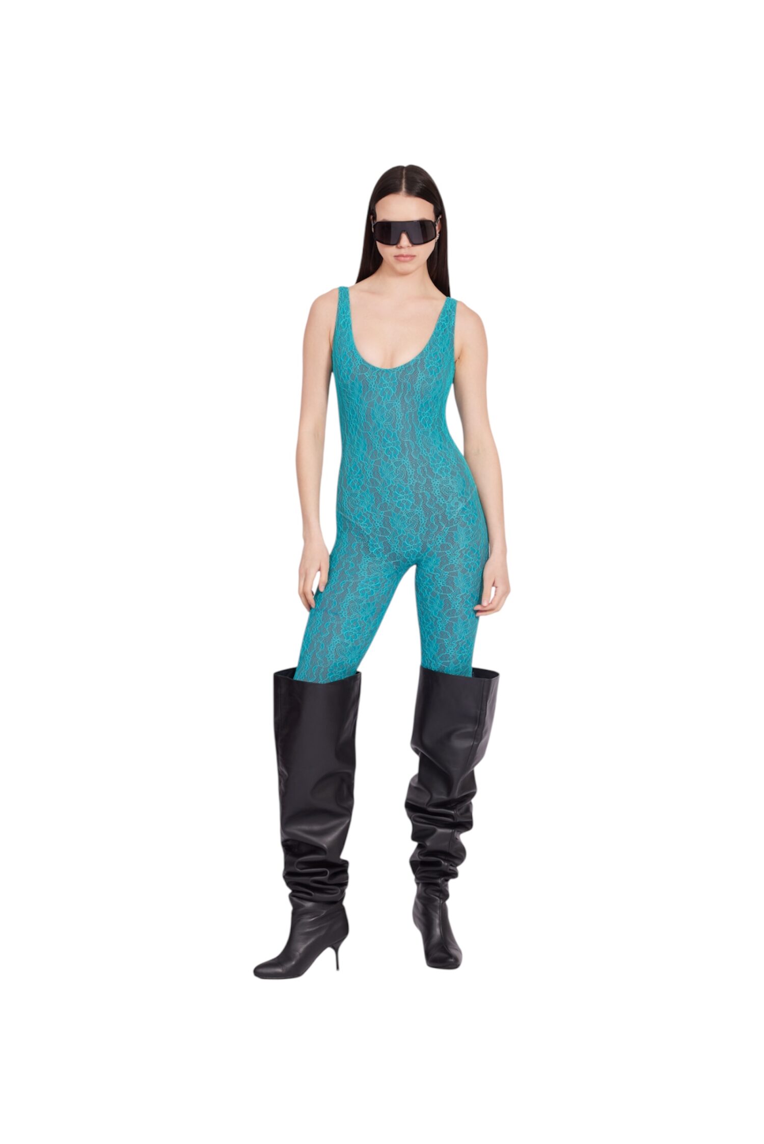 JUMPSUIT WITH OPEN BACK